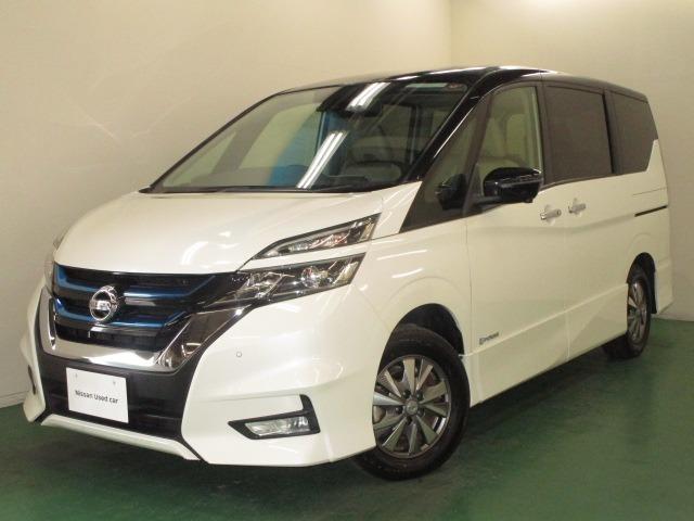 日産 セレナ １．２　ｅ－ＰＯＷＥＲ　ハイウェイスター　Ｖ　全周囲カメラ付　３６０°カメラ　エアバック　追従クルコン　ＬＤＷ　ＬＥＤ　パークアシスト　ＥＴＣ　ドラレコ　サイドモニター　メモリーナビ　アルミホイール　オートエアコン　盗難防止　キーフリー　ナビＴＶ　Ｗエアバッグ