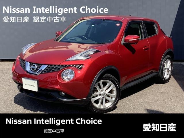 日産 ジューク １．５　１５ＲＸ　Ｖセレクション　純正ナビ　全周囲カメラ　車線逸脱警報　ＬＤＷ　Ａストップ　ナビＴＶ　１オナ　記録簿　バックカメラ　オートエアコン　パワーウィンドウ　ＥＴＣ　ドラレコ　ワンセグ　アルミホイール　ＷエアＢ　ＡＢＳ　キーフリー　メモリーナビ　パワーステアリング