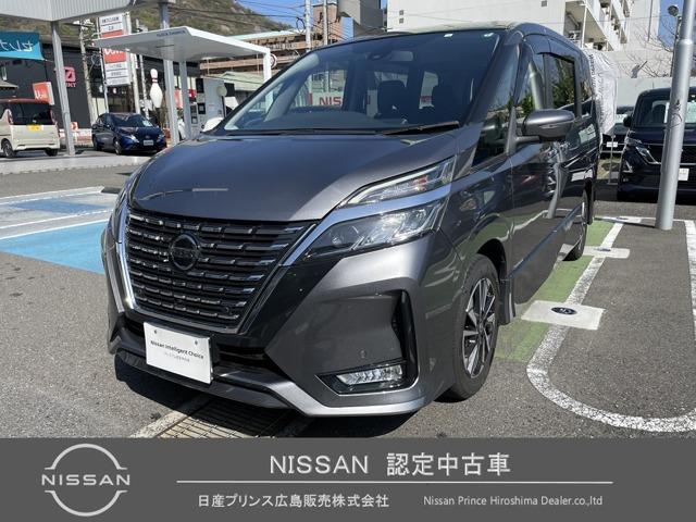 日産 セレナ ハイウェイスターＶ　２．０　ハイウェイスター　Ｖ　自社販売車　禁煙ワンオーナー　９インチナビ　Ｒモニター