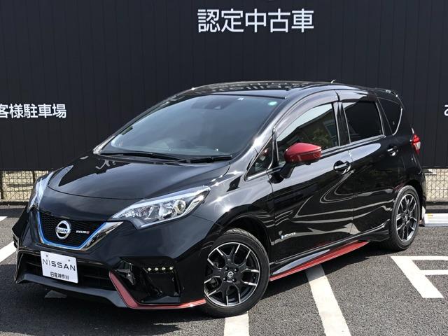 日産 ノート ｅ－ＰＯＷＥＲ　ニスモ　走行４２５９キロ　フルノーマル車両　１オーナー　クルコン　ニスモ標準シート　ＤＶＤ再生カーナビ　アラウンドビューモニター　ＥＴＣ　ドラレコ　令和６年１月法定１２ヶ月点検済　【火・水曜休み※令和６年４月３０日から５月８日まで連休します】