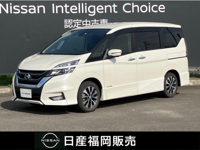 日産 セレナ ２．０　ハイウェイスター　ＶセレクションＩＩ　ワンオーナー　左右パワースライドドア　車線逸脱警報装置　ＥＴＣ車載器　サイドエアバッグ　オートクルーズ　アイドリングストップ　ＬＥＤヘッドライト　セキュリティ　駐車アシスト　ドラレコ　スマートキー　バックモニター