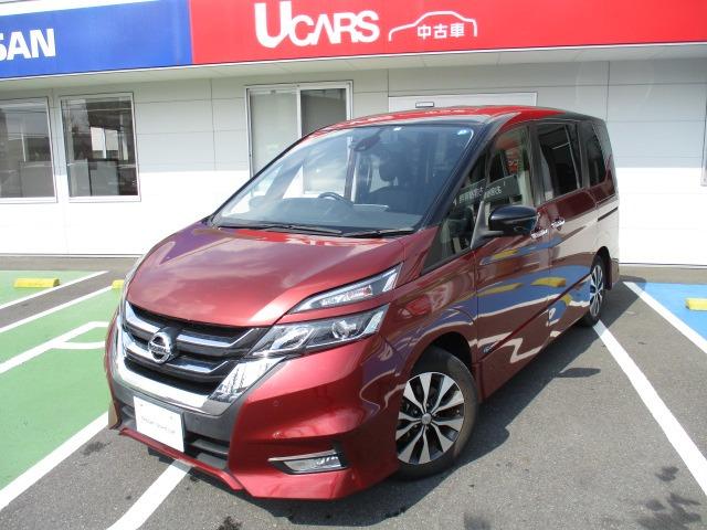 日産 セレナ ハイウェイスター　Ｖセレクション　プロパイロット　アラウンド　踏み間違い　ワンオーナー　駐車アシスト　スマキー　ＬＥＤランプ　１オーナー　ドラレコ　ＥＴＣ装備　サイドエアバッグ　ＴＶナビ　エアコン　アルミ