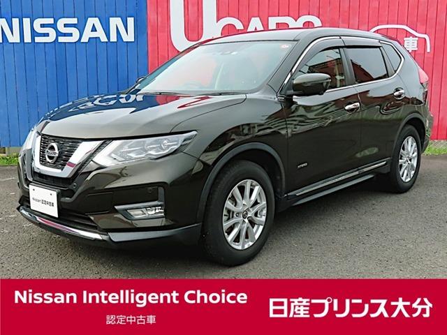 日産 エクストレイル ２．０　２０Ｘｉ　ハイブリッド　４ＷＤ　追従クルコン　インテリキー　禁煙車両　Ｄレコ　アイドリングストップ　イモビ　ＬＥＤヘッドライト　寒冷地仕様　パートタイム４ＷＤ　ＥＴＣ　Ｒカメラ　アルミホイール　メモリーナビ　オートエアコン　ナビＴＶ