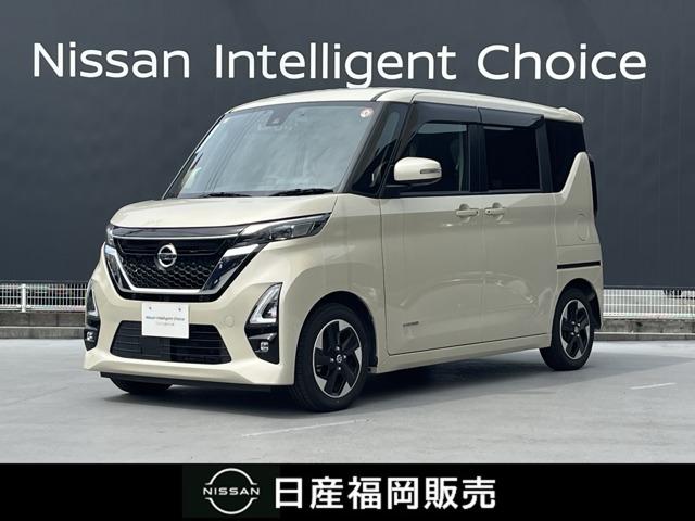 日産 ルークス ６６０　ハイウェイスターＸ　プロパイロット　エディション　両側ＰＳＤ　アラビュー　レーダークルコン　レーンキープ　定期点検記録簿　インテリキー　ＬＥＤヘッドライト　ＥＴＣ　ドラレコ　メモリナビ　１オーナー　ＡＷ　ナビＴＶ　パワステ　エアコン　盗難防止システム