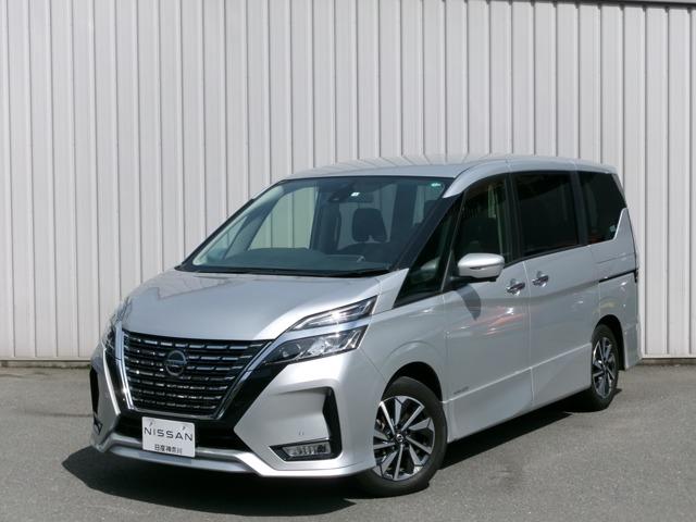 日産 セレナ ２．０　ハイウェイスター　Ｖ　全周囲カメラ・プロパイロット　Ｗ電動スライド　スマートキ　ＬＥＤライト　ＥＴＣ　ドラレコ　イモビライザー　レーダークルコン　アルミホイール　記録簿有　ナビＴＶ　オートエアコン　Ｗエアバッグ　ＡＢＳ　キーフリー　パワーウインドウ