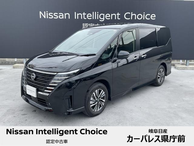 日産 セレナ ２．０　ハイウェイスターＶ　１２．３インチナビ／アラモニ／寒冷地／プロパイロット　セレナはシートアレンジの多様さも魅力。友達を誘って出かけたいときも、荷物をたっぷり積みたいときも、ぴったりのアレンジが見つかります。