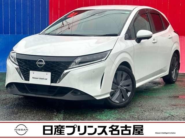 ノート １．２　Ｘ　純正大型ナビ　被害軽減　全周囲カメラＬＥＤ　プリクラッシュセーフティシステム　アラウンドビューカメラ　ＬＥＤ　ワンオーナー　スマートキー　車線逸脱警報装置　ドライブレコーダー　Ｂカメ　禁煙　ＥＴＣ　パワーウインドウ　エアバッグ　ＡＢＳ　キーレス