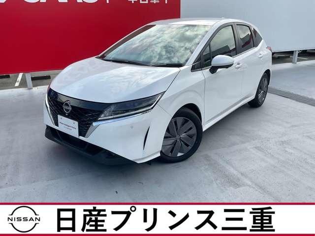 ノート(日産) Ｘ　当社社有車　禁煙車　純正９インチナビ（Ｂｌｕｅｔｏｏｔｈ対応・ＡｐｐｌｅＣａｒＰｌａｙ連携・ＨＤ 中古車画像