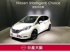 日産　ノート　Ｘ　メモリーナビ【ＭＭ３１８Ｄ−Ｗ】＆アラウンドビューモニター＆ＥＴＣ＆Aftermarketアルミ＆ＬＥＤライト