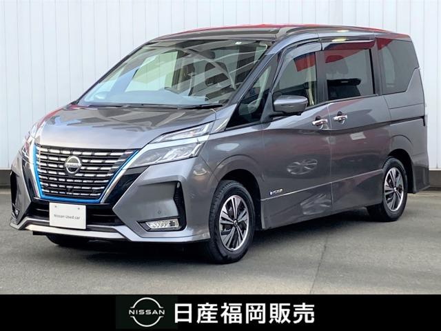 日産 セレナ １．２　ｅ－ＰＯＷＥＲ　ハイウェイスター　Ｖ　日産純正ナビ全周囲カメラＥＴＣ　３６０°カメラ　エアバック　スマキー　ＬＤＷ　１オーナー　ＬＥＤ　ＥＴＣ　オートクルーズ　カーテンエアバック　サイドモニター　メモリーナビ　アルミホイール　オートエアコン　盗難防止　キーフリー　ＡＢＳ