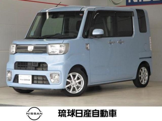 沖縄県の中古車ならウェイク Ｌ　レジャーエディションＳＡＩＩ　レジャーエディション・ＳＡＩＩ・純正ナビ・バックカメラ・ＨＤＭＩ・両側パワースライドドア・スマートキー・プッシュスタート・ステアリングスイッチ・フルセグＴＶ・ＣＤ・ＤＶＤ