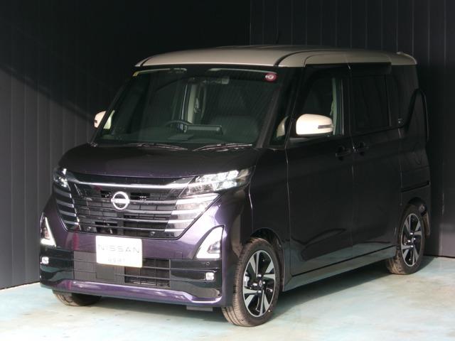 日産 ルークス ６６０　ハイウェイスターＧターボ　アラウンドモニター　アラウンドビューモニター　ＬＥＤヘッド　ＥＴＣ　ＬＫＡ　インテリジェントキー　ドライブレコーダー　アイドリングストップ　盗難防止システム　記録簿　メモリーナビ　ＡＢＳ　オートエアコン　アルミホイール