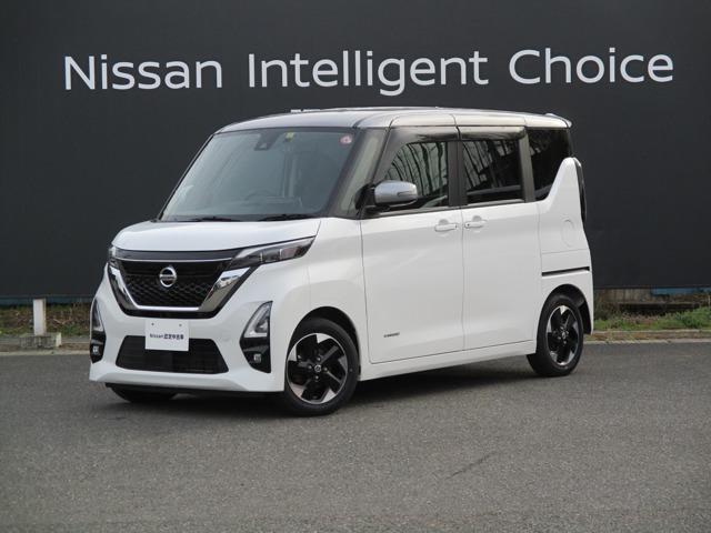 日産 ルークス 　６６０　ハイウェイスターＸ　プロパイロット　エディション　純正９インチナビ／ＬＥＤオートライト横滑り防止装置　追突防止装置　ハイビームアシスト　アイドリングストップ　ＳＯＳコール　両側オートスライド