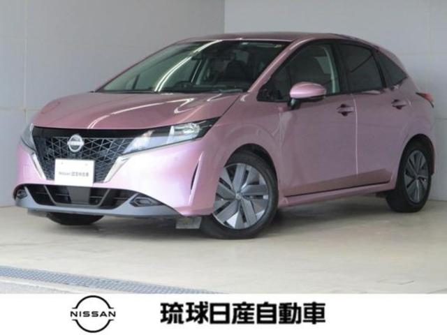 沖縄の中古車 日産 ノート 支払総額 198.1万円 リ済込 2022(令和4)年 2.3万km パープルメタリック