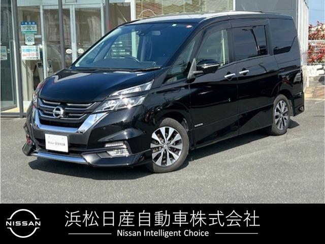 日産 セレナ ２．０　ハイウェイスター　ＶセレクションＩＩ　１オナ　両側自動ドア　メモリ－ナビ　車線逸脱警報　ＬＥＤライト　アイドリングストップ　ＥＴＣ　ドラレコ　禁煙車　サイドエアバッグ　インテリキー　アルミ　エアバッグ　ナビ＆ＴＶ　オートエアコン　ＡＢＳ