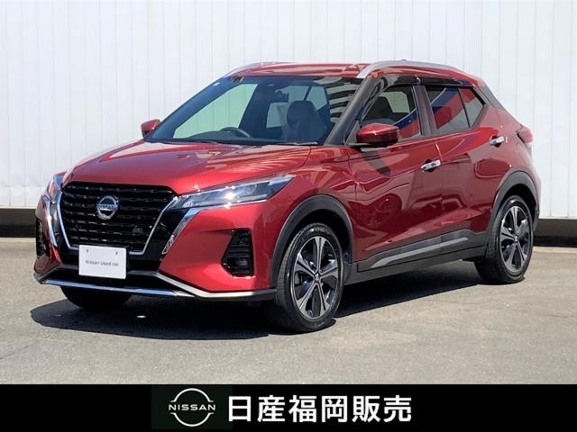 日産 キックス １．２　Ｘ　（ｅ－ＰＯＷＥＲ）　９インチナビプロパイロット全周囲カメラ　軽減ブレーキ　インテリジェントアラウンドビューモニター　インテリジェントクルーズ　スマートキー　ＥＴＣ　サイドエアバッグ　盗難防止システム　フルオートエアコン　記録簿　ＡＢＳ　メモリーナビ　ナビＴＶ