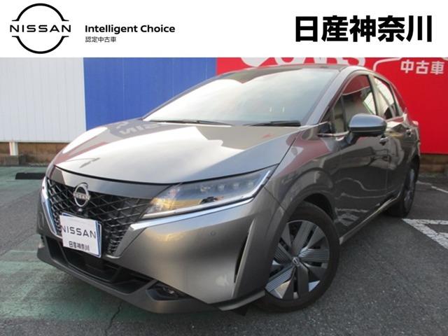 日産 ノート １．２　Ｘ　＿プロパイロット　エマージェンシーブレーキ　踏み間違い衝突防止アシスト　日産オリジナルナビ　アラウンドビューモニタ－　ＬＥＤヘッドランプ　ＶＤＣ　　　　ＬＤＷ　ＥＴＣ　オートエアコン　ＵＳＢ電源