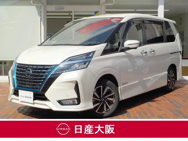 日産 セレナ ハイウェイスターＶ　プロパイロット　１０インチ大画面ナビ　☆プロパイロット☆☆衝突被害軽減ブレーキ☆踏み間違い防止アシスト☆後側方車両検知警報☆１０インチ大画面ナビ☆Ｂｌｕｅｔｏｏｔｈ☆ＤＶＤビデオ再生☆アラウンドビューモニター☆オートブレーキホールド☆