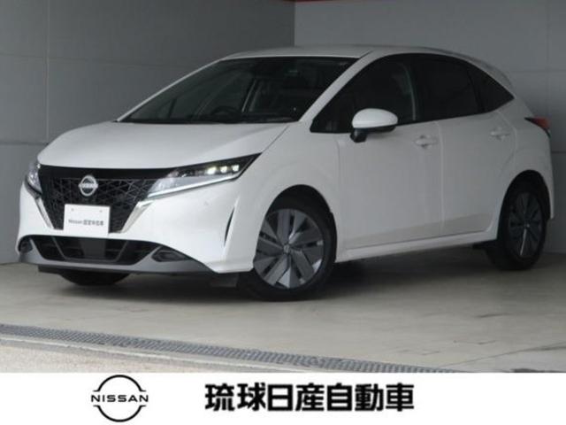 沖縄県豊見城市の中古車ならノート Ｘ　ｅ－ＰＯＷＥＲ・ナビ・バックカメラ・Ｂｌｕｅｔｏｏｔｈ・ドライブレコーダー・ＥＴＣ・ＬＥＤヘッドライト・エマージェンシーブレーキ・スマートキー・プッシュスタート