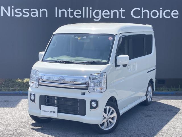 日産 ＮＶ１００クリッパーリオ Ｅ　雹災車の為　外装現状となります。カロッツェリアメモリーナビ＋ＥＴＣ＋インテリキー＋エマブレ＋踏み間違い防止＋左側オートスライド＋キセノンライト＋純正１４インチアルミ　