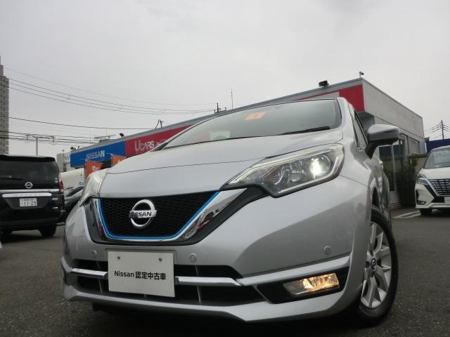 日産 ノート １．２　ｅ－ＰＯＷＥＲ　メダリスト　純正メモリーナビ　ＡＶＭ　衝突軽減Ｂ　スマ－トキ－　盗難防止装置　ＬＥＤ　ワンオ－ナ－車　レーンキープ　オートクルーズコントロール　ドライブレコーダー　ナビＴＶ　ＥＴＣ　フルオートエアコン　アルミ　Ｗエアバッグ　キーレス