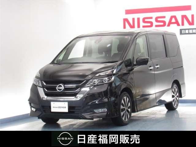 日産 セレナ ２．０　ハイウェイスター　ＶセレクションＩＩ　メモリーナビ　１オナ　両側自動ドア　メモリ－ナビ　車線逸脱警報　Ｐアシスト　ＬＥＤライト　盗難防止装置　クルコン　アイドリングストップ　ＥＴＣ　ドラレコ　サイドエアバッグ　バックモニタ　インテリキー　アルミ　ＡＢＳ