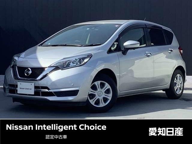 日産 ノート １．２　メダリスト　Ｘ　メモリーナビ　ＥＴＣ　前方ドラレコ　インテリキー　メモリナビ　Ｄレコ　フルオートエアコン　車線逸脱警報　キーフリーシステム　ＡＢＳ　ナビＴＶ　ＥＴＣ付　パワーウィンドウ　エアバッグ　パワーステアリング　Ｗエアバック　アイドリングストップ