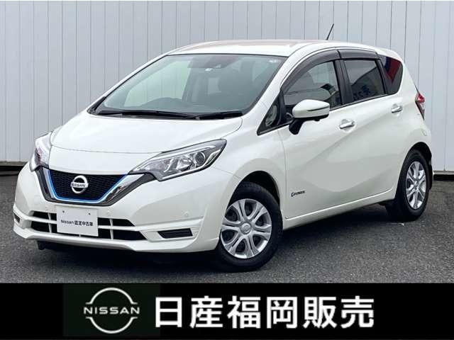 日産 ノート １．２　ｅ－ＰＯＷＥＲ　Ｘ　純正メモリーナビ・アラウンドビューＭ　衝突回避軽減　パワーウィンド　インテリジェントキ－　レーンキープ　ＬＥＤ　Ｗエアバック　バックカメラ　アイドリングストップ　ワンオーナー車　ＥＴＣ　オートエアコン　盗難防止装置　ドライブレコーダー