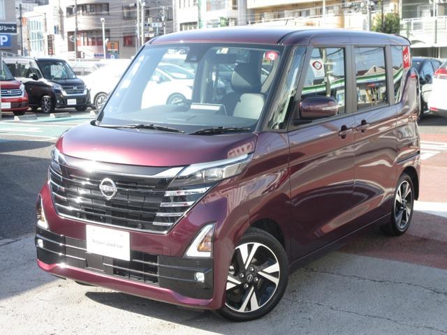 日産 ハイウェイスター　Ｇターボプロパイロットエディション　当社展示．試乗車◆禁煙車◆プロパイロット◆Ｅブレーキ◆横滑防止装置◆純正ナビ・フルセグＴＶ　　◆アラウンドビューＭ◆ナビ連動前内側ドラレコ◆両側オートスライド◆　ＥＴＣ２．０◆ＬＥＤ