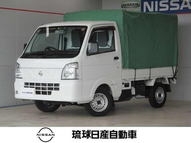 沖縄県の中古車ならＮＴ１００クリッパートラック ６６０　ＤＸ　幌付　最大積載量３５０ｋｇ　純正ラジオ