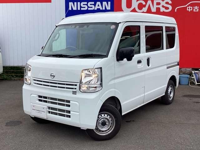 日産 ＮＶ１００クリッパーバン ６６０　ＤＸ　セーフティパッケージ　ハイルーフ　５ＡＧＳ車　バックカメラＥＴＣ　誤発進　Ｂカメ　リモコンキー　前席パワーウインドウ　ＥＴＣ　メモリーナビ　ワンオーナー　マニュアルエアコン　記録簿　パワステ　運転席エアバッグ　ＡＢＳ