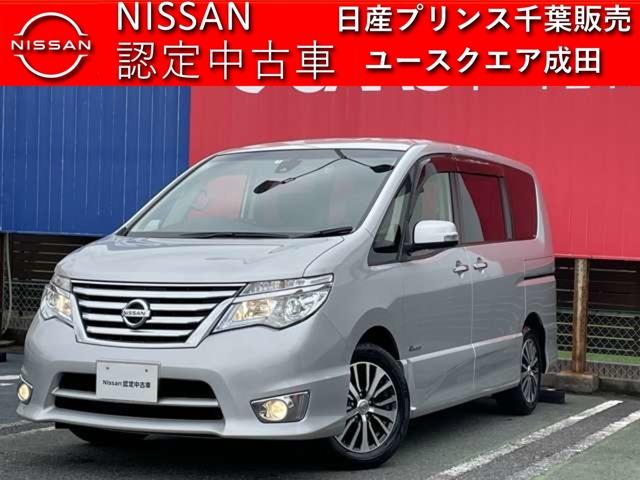 日産 セレナ ハイウェイスター　Ｖセレクション＋セーフティ　ＳＨＶ　２．０　ハイウェイスター　Ｖセレクション＋Ｓａｆｅｔｙ　Ｓ－ＨＹＢＲＩＤ　当社下取ワンオーナー　ナビ　ドラレコ