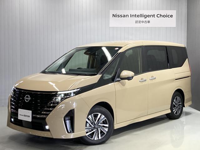 日産 セレナ １．４　ｅ－ＰＯＷＥＲ　ハイウェイスターＶ　展示試乗車アップ　メーカーＯＰナビ付き