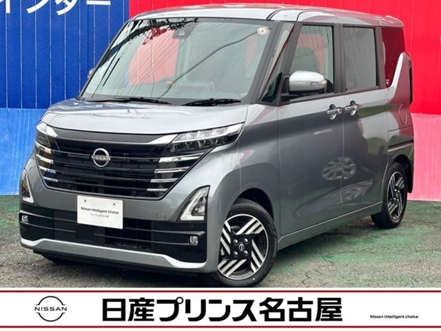 ルークス ６６０　ハイウェイスターＸ　純正大画面ナビ　全周囲カメラ　ワンオーナー車　ＬＥＤライト　ＬＥＤフォグ　ハイビームアシスト　ＥＴＣ２．０　ドライブレコーダー　盗難防止装置　エマージェンシーブレーキ　車線逸脱警報　オ－トエアコン　両側スライド片側電動ドア（1枚目）