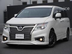 日産　エルグランド　３５０ハイウェイスターアーバンクロム　アーバンクロム◆後席モニタ−◆両側オートスライドＤ◆クル−ズコントロ−ル◆ＬＥＤライト◆ＭＭ５１４Ｄ−Ｌナビ　ＴＶ　ＤＶＤ