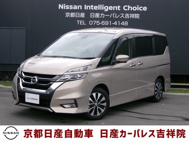 日産 セレナ ２．０　ハイウェイスター　ＶセレクションＩＩ　アラウンドモニター　ドラレコ　Ｄ０３７８　１オナ　両側自動ドア　メモリ－ナビ　車線逸脱警報　Ｐアシスト　ＬＥＤライト　盗難防止装置　クルコン　アイドリングストップ　ＥＴＣ　ドラレコ　サイドエアバッグ　バックモニタ　インテリキー　アルミ　ＡＢＳ