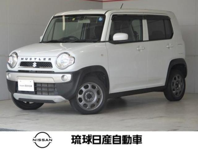 沖縄の中古車 スズキ ハスラー 支払総額 104.6万円 リ済込 2018(平成30)年 5.5万km ホワイトパール