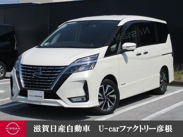 日産 セレナ ２．０　ハイウェイスター　Ｖ　プロパイロット　前後ドラレコ　ワンオーナー　追突軽減ブレーキ　アラウンドビュ－　メモリナビ　パワステ　ＬＥＤヘットライト　ＡＣＣ　ドライブレコーダー　ワンオーナー　サイドエアバック　盗難防止システム　アルミホイール　ＡＢＳ　オートエアコン