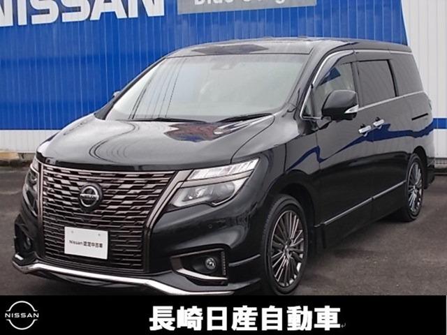 日産 エルグランド ２．５　２５０ハイウェイスターＳ　アーバンクロム　メモリーナビ　アラウンドビューモニター