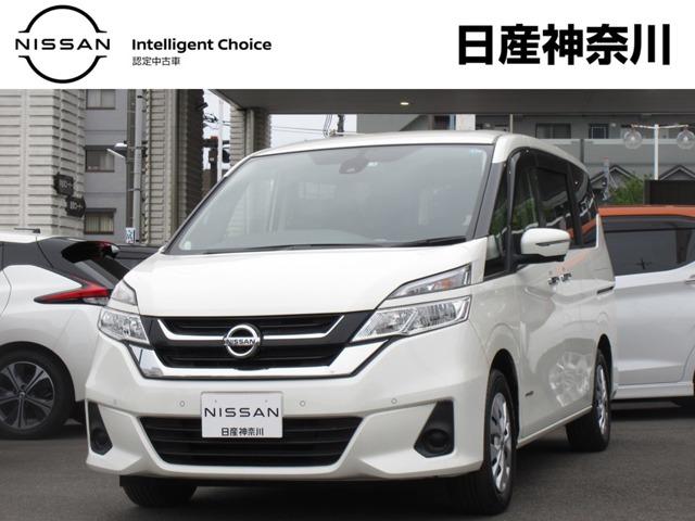 日産 セレナ Ｘ　ＶセレクションＩＩ　☆ワンオーナー☆全周囲カメラ・両側オートＳ・クルーズコントロール・ＥＴＣ・７インチナビ＆ＤＶＤ再生＆ＢＴオーディオ＆フルセグＴＶ＆ＣＤ録音＆ＡＵＸ・ハイビームＡ＆オートライト・ＵＳＢ充電ポート