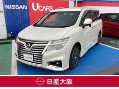 日産　エルグランド　２．５　２５０ハイウェイスターＳ　後席モニター　バックカメラ