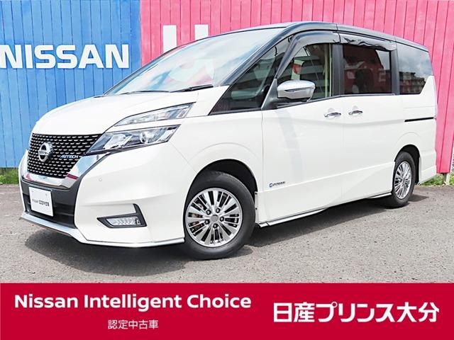 日産 セレナ １．２　ｅ－ＰＯＷＥＲ　ＡＵＴＥＣＨ　メモリーナビ　ドラレコ　ＥＴＣ　ＡＶＭ　Ｗ電動ドア　禁煙　全カメラ　ＬＫＡ　インテリジェントキー　自動（被害軽減）ブレーキ　ＬＥＤ　メモリーナビ　ドライブレコーダー　ＥＴＣ　寒冷地仕様　ナビＴＶ　キーレス　バックカメラ　カーテンエアバック