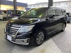 日産　エルグランド　３．５　ライダー　ブラックライン　メーカーナビ