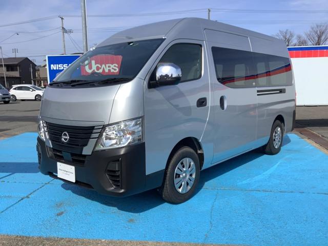 日産 キャラバン ２．５　ＤＸ　スーパーロングボディ　ハイルーフ　４ＷＤ　純正ナビ・ＡＶＭ