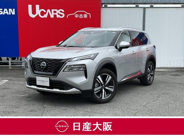 エクストレイル(日産) Ｇ　ｅ−４ＯＲＣＥ　踏み間違い防止　全周囲カメラ　プロパイロット　インテリジェントキー　本革シート 中古車画像