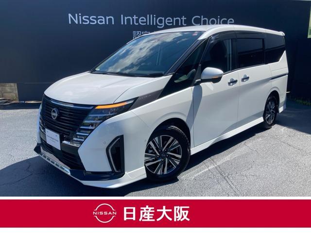 日産 セレナ １．４　ｅ－ＰＯＷＥＲ　ルキシオン　プロパイロット　後席モニター　ドライブレコーダー　レーダークルーズコントロール　両側オートスライドドア　ＥＴＣ　アラウンドビューモニター