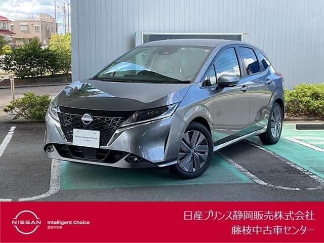 日産 ノート １．２　Ｘ　パノラミックビューモニター　テレビ　Ｄレコ　ワンオーナー車　フルオートエアコン　整備記録簿有　パワーウィンドウ　サイドカメラ　ＡＢＳ　エアバッグ　Ｗエアバッグ　パワーステアリング　ワンセグＴＶ