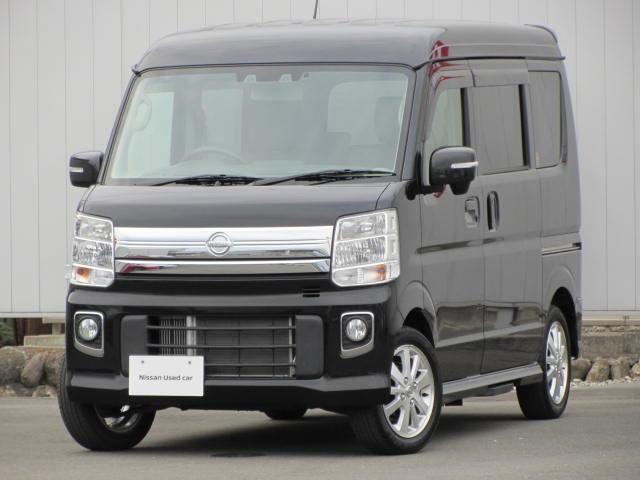 日産 ＮＶ１００クリッパーリオ Ｇ　６６０　Ｇ　ハイルーフ　４ＷＤ　オーディオレス　運転席シートヒーター　キセノンヘッドランプ　オートライト　ハイビームアシスト　衝突被害軽減ブレーキ　リヤクリアランスソナー　ターボ　ＥＴＣ