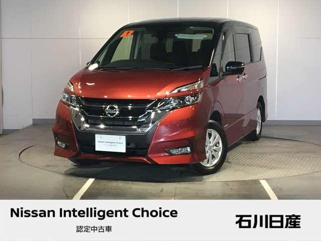 セレナ(日産) ハイウェイスター　ＶセレクションＩＩ　☆ワンオーナー☆純正９インチメモリーナビ☆アラウンドビュー☆Ｌ 中古車画像