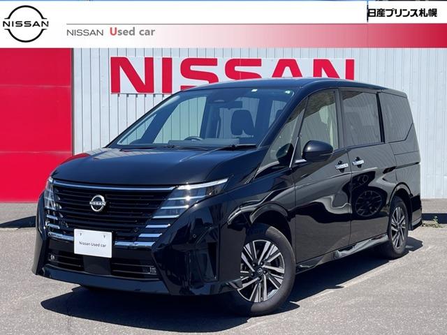 日産 セレナ ２．０　ハイウェイスターＶ　４ＷＤ　社有車アップ　プロパイロット　レーダークルーズ　全方位モニター　車線逸脱警報　寒冷地仕様　ハンズフリー両側電動ドア　ワンオーナー　ＬＥＤヘッドランプ　エマージェンシーブレーキ　アルミ　禁煙車　４ＷＤ　メモリーナビゲーション　ＥＴＣ